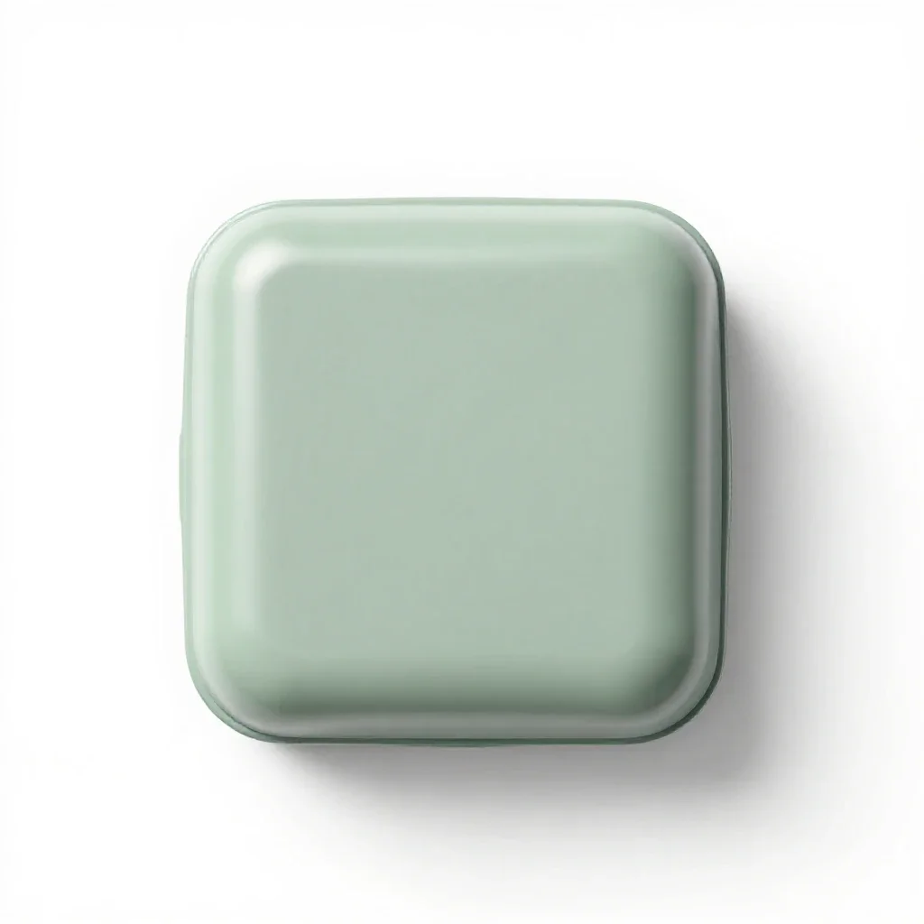 Cryosleep pod isolated on a white background