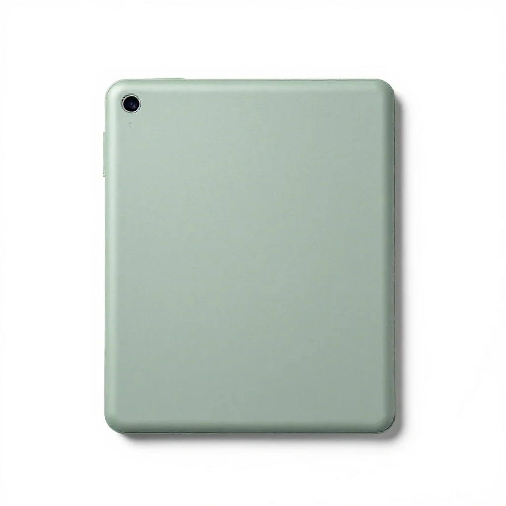 Data slate tablet isolated on a white background
