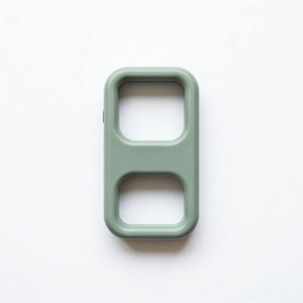Magnetic grapple launcher isolated on a white background