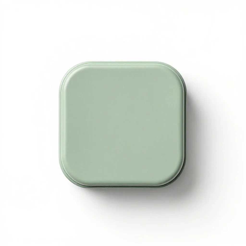 Terraforming seed canister isolated on a white background