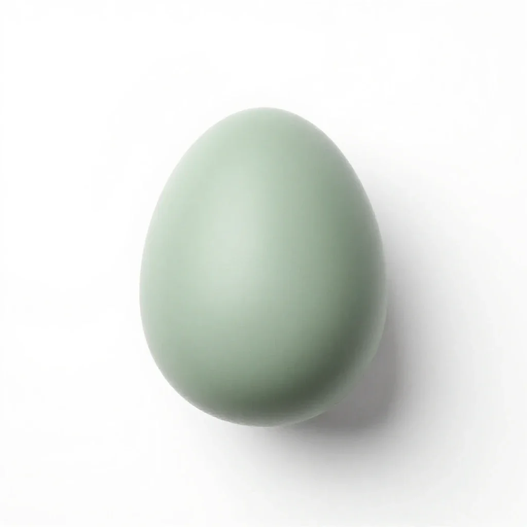 Xeno egg casing isolated on a white background
