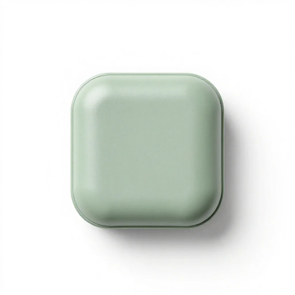 Energy shield emitter isolated on a white background