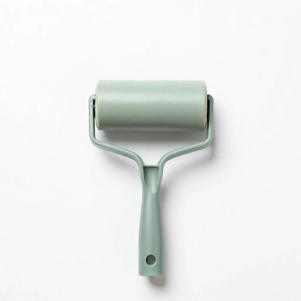 Brayer roller isolated on a white background
