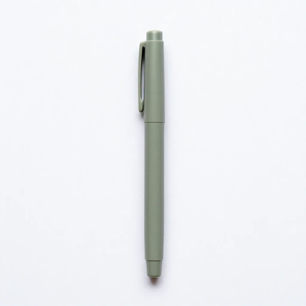 Calligraphy dip pen with nibs isolated on a white background