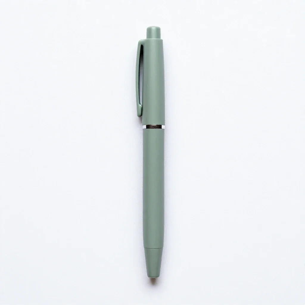 Fountain pen isolated on a white background