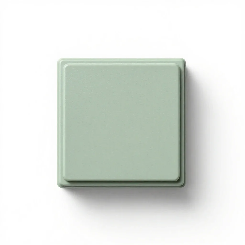 Letterpress type block isolated on a white background