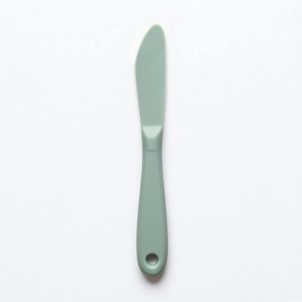 Palette knife isolated on a white background