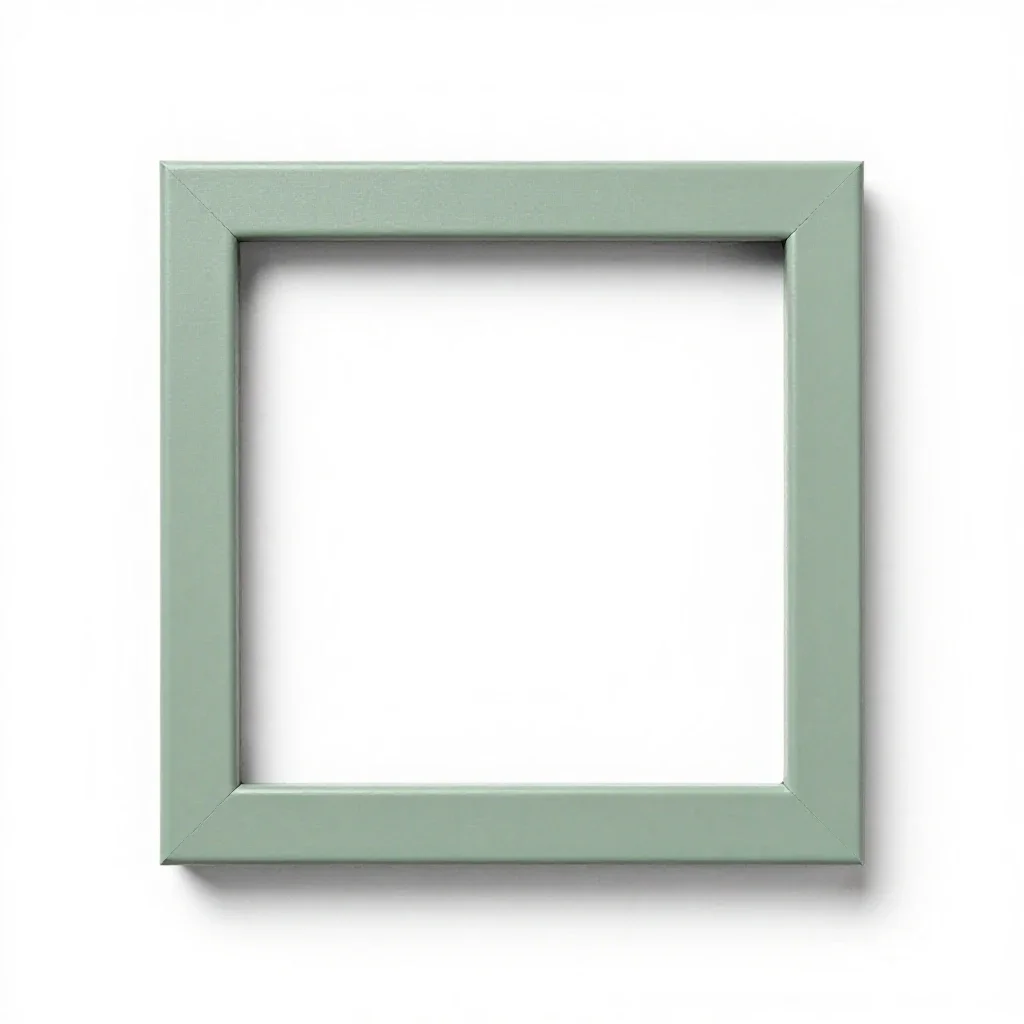 Screen printing frame isolated on a white background