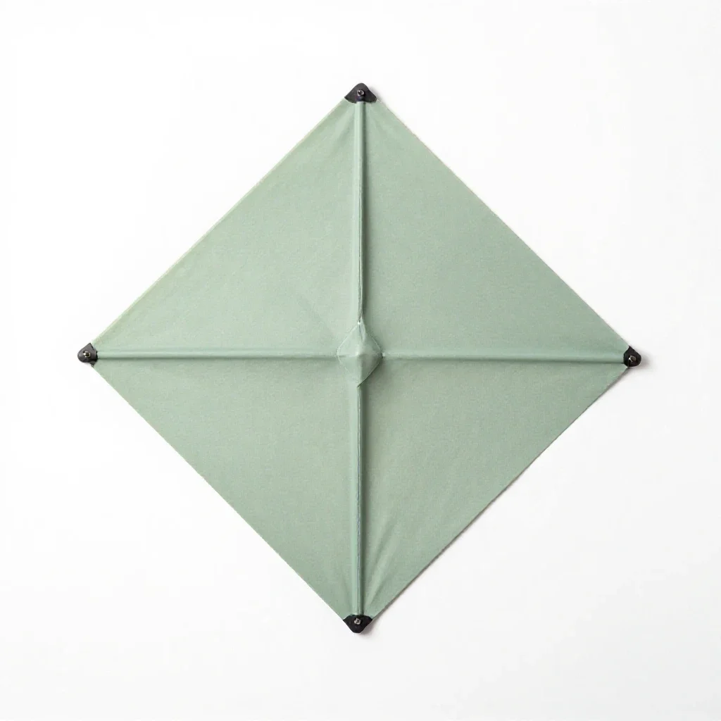 Kite isolated on a white background