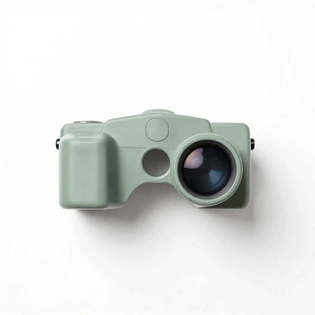 Stereoscope viewer isolated on a white background