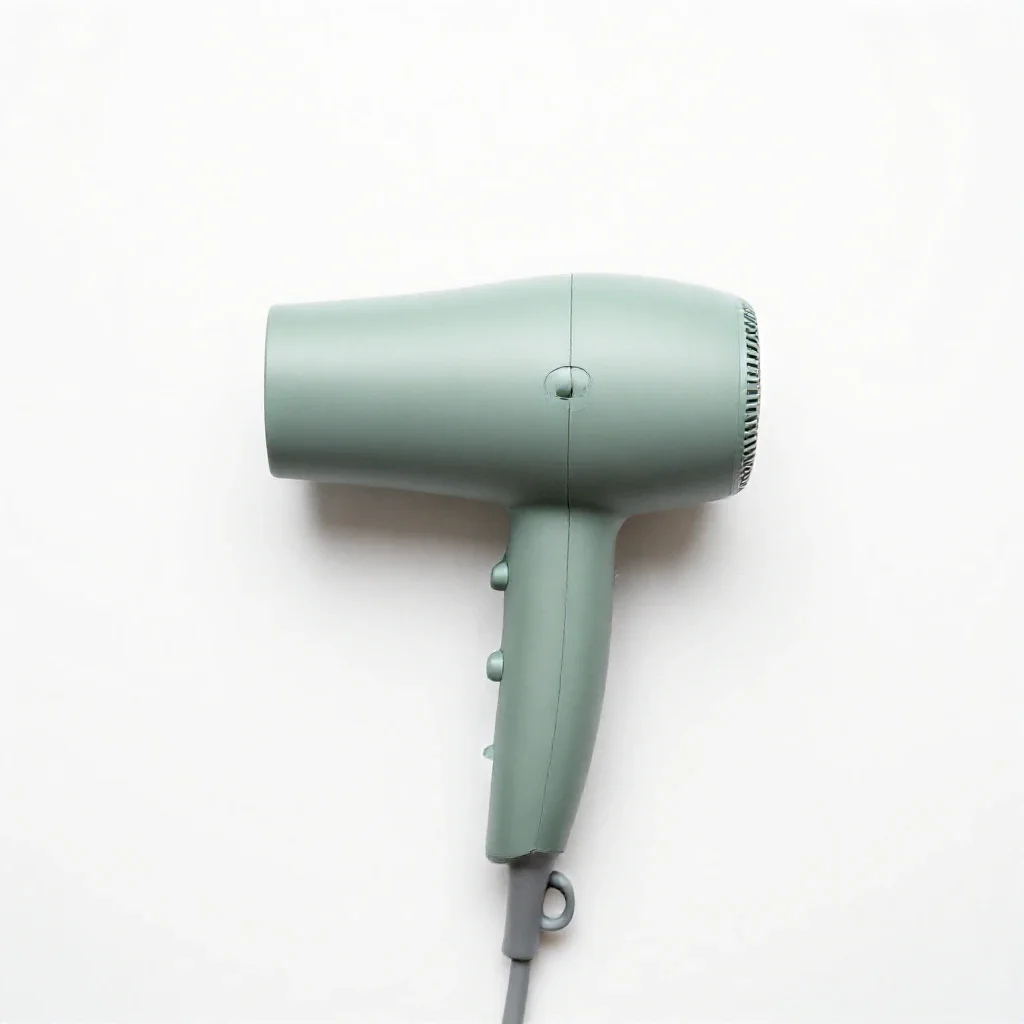 Hair dryer isolated on a white background