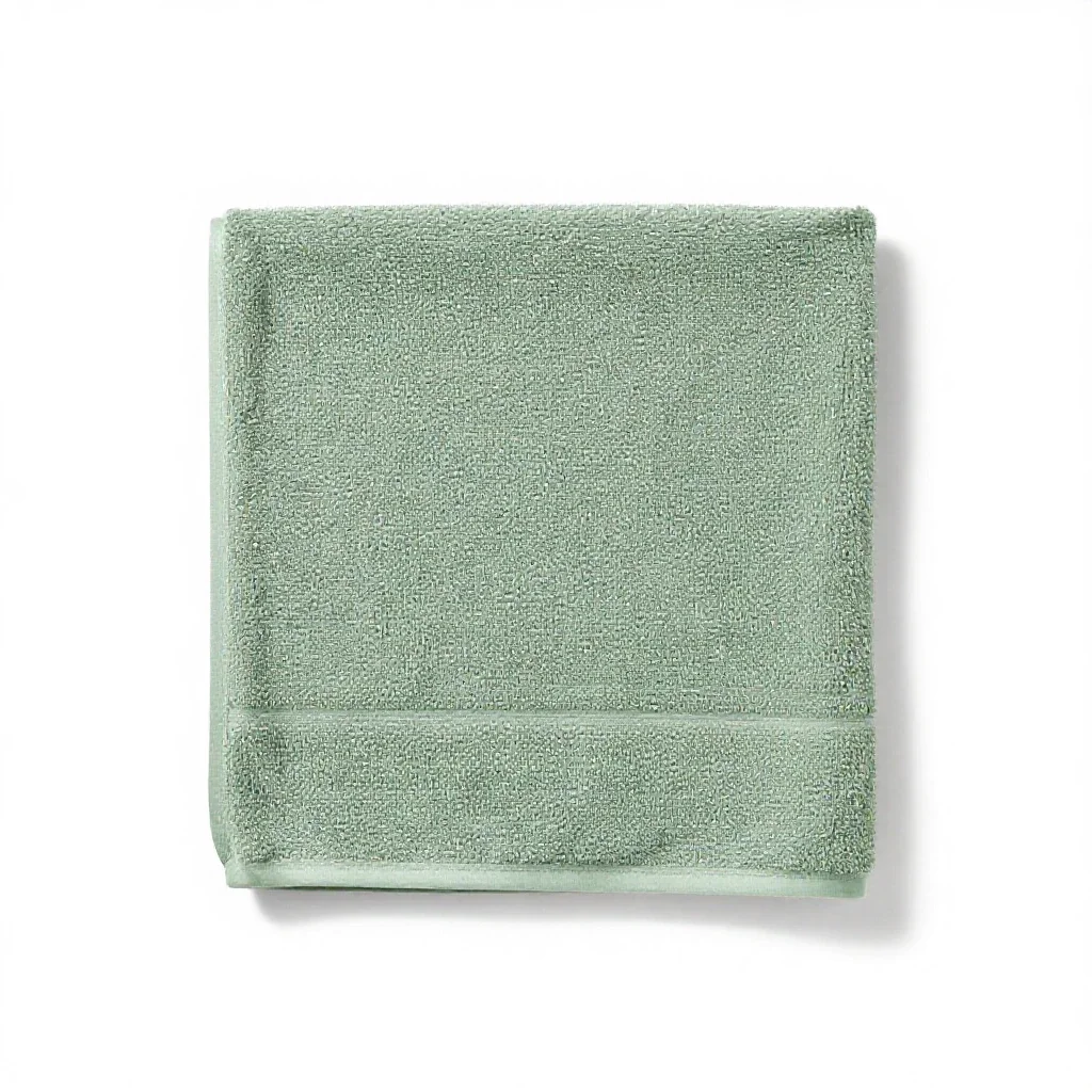 Hot towel rolled isolated on a white background