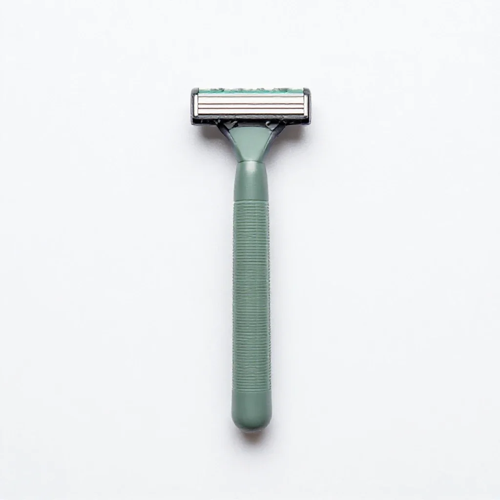 Safety razor isolated on a white background