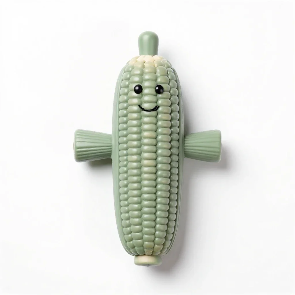 Harvest corn dolly isolated on a white background