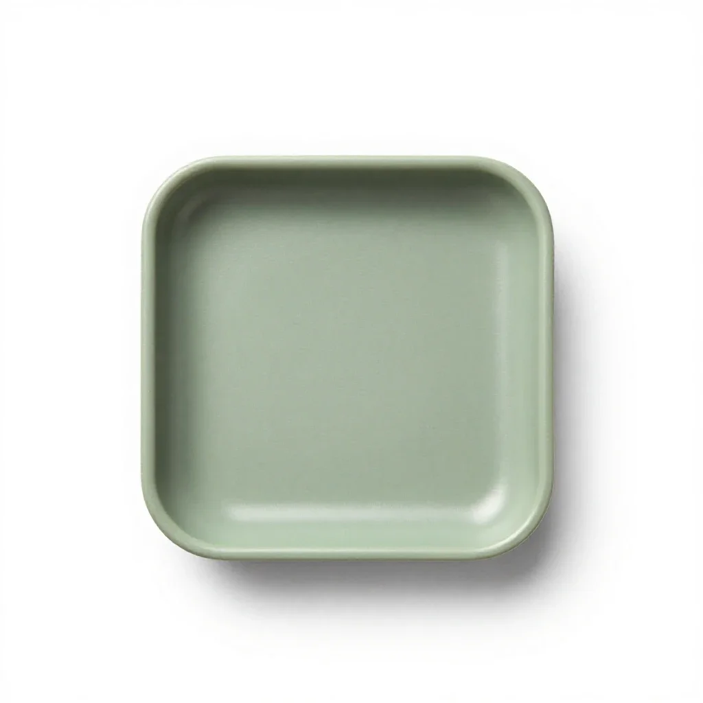 Puja thali isolated on a white background