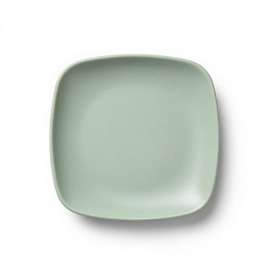 Seder plate isolated on a white background