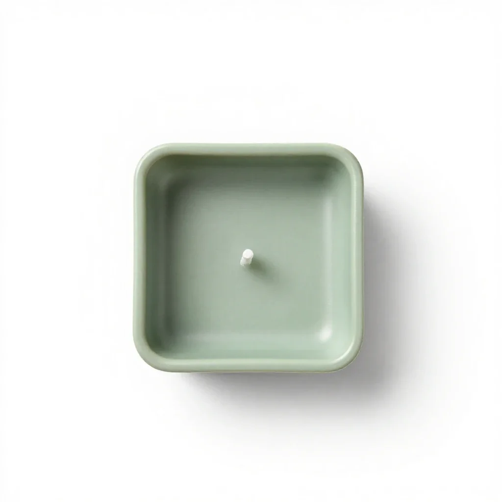 Ofrenda candle holder isolated on a white background