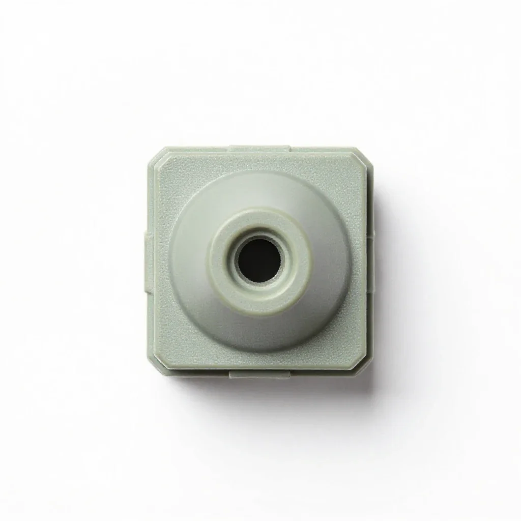 Cnc tool holder isolated on a white background