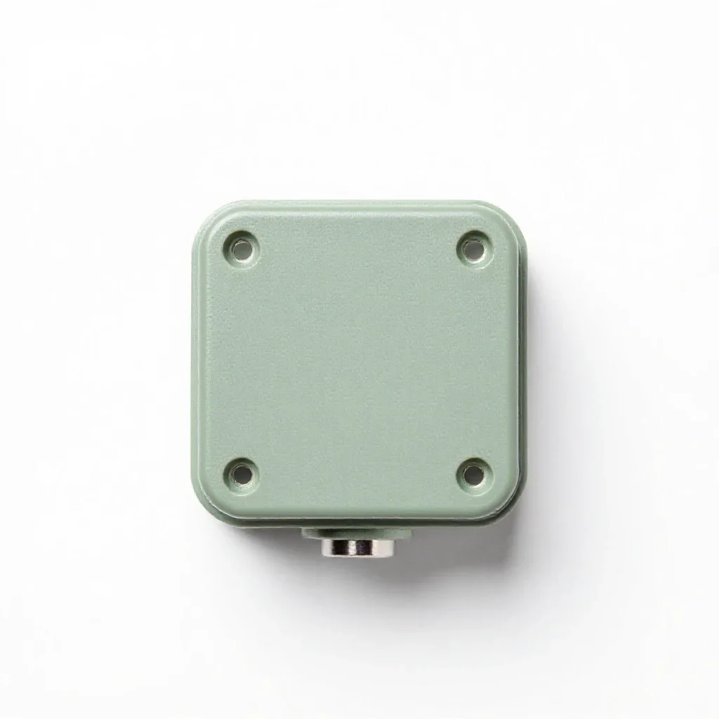 Industrial float switch isolated on a white background