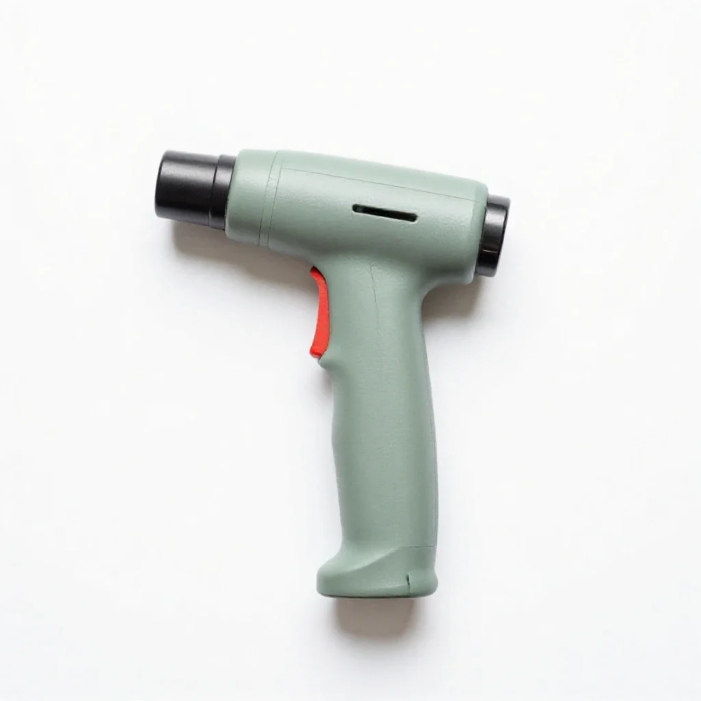Plasma cutter torch isolated on a white background