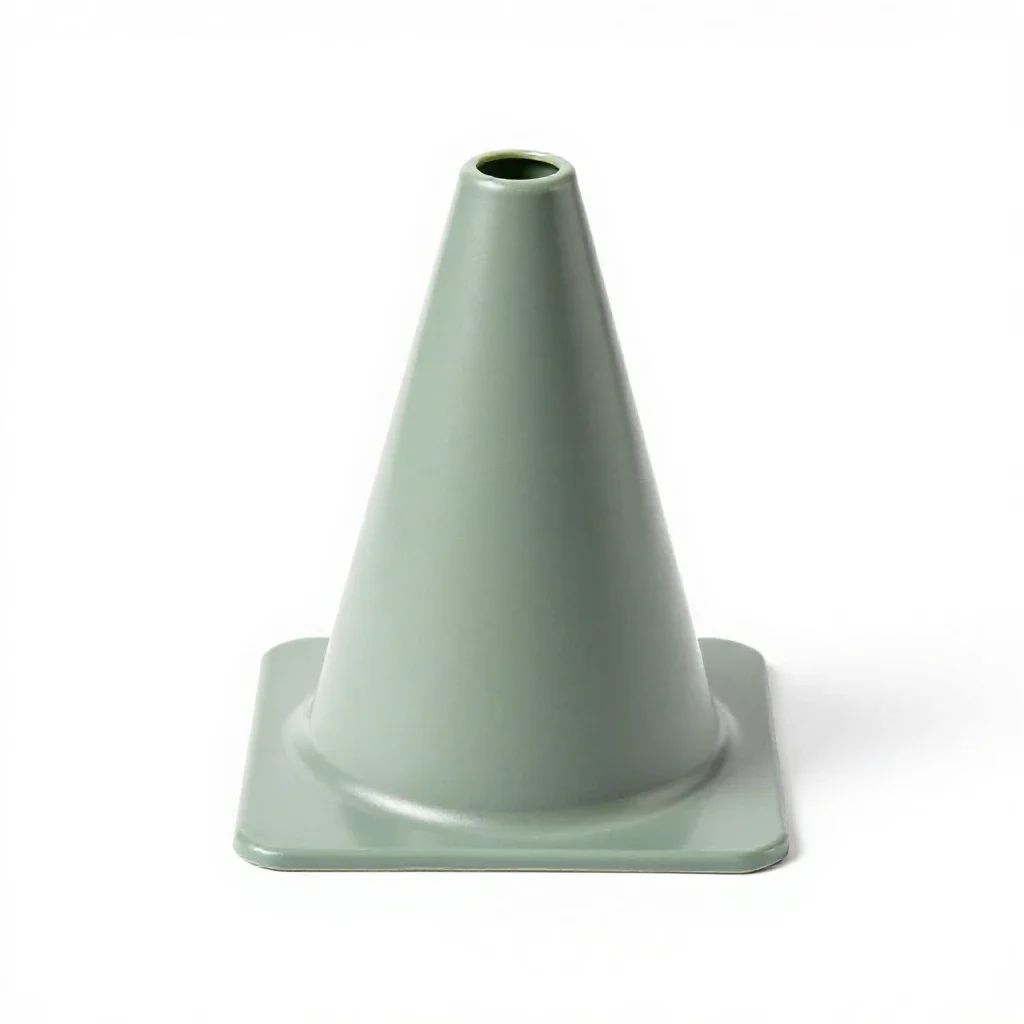 Traffic cone isolated on a white background