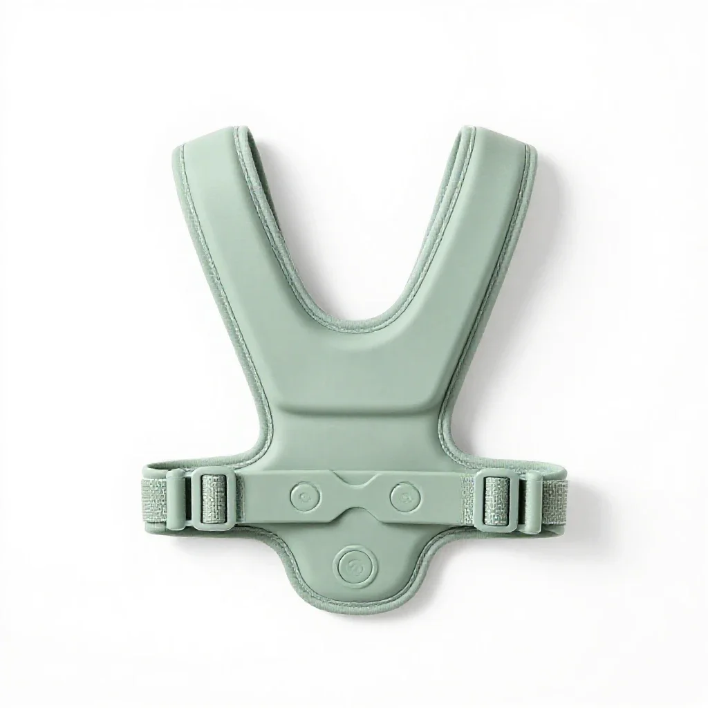 Baby carrier harness isolated on a white background