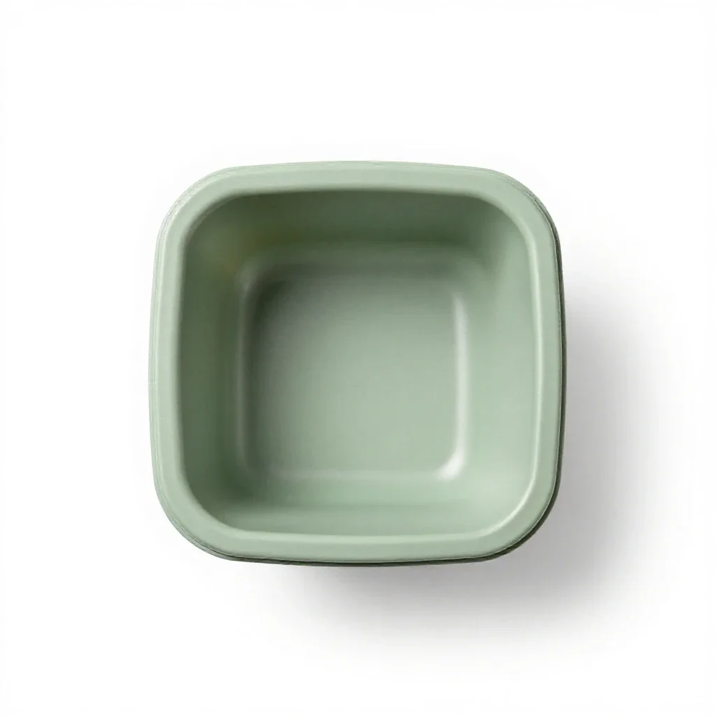 Sandpit with a lid isolated on a white background