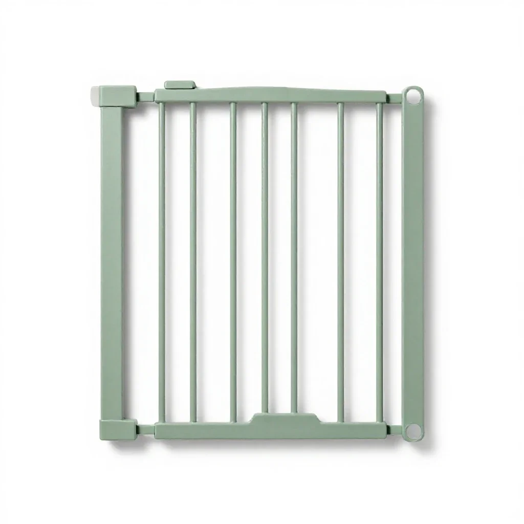Stair gate isolated on a white background