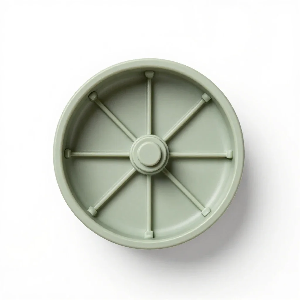 Hamster wheel isolated on a white background