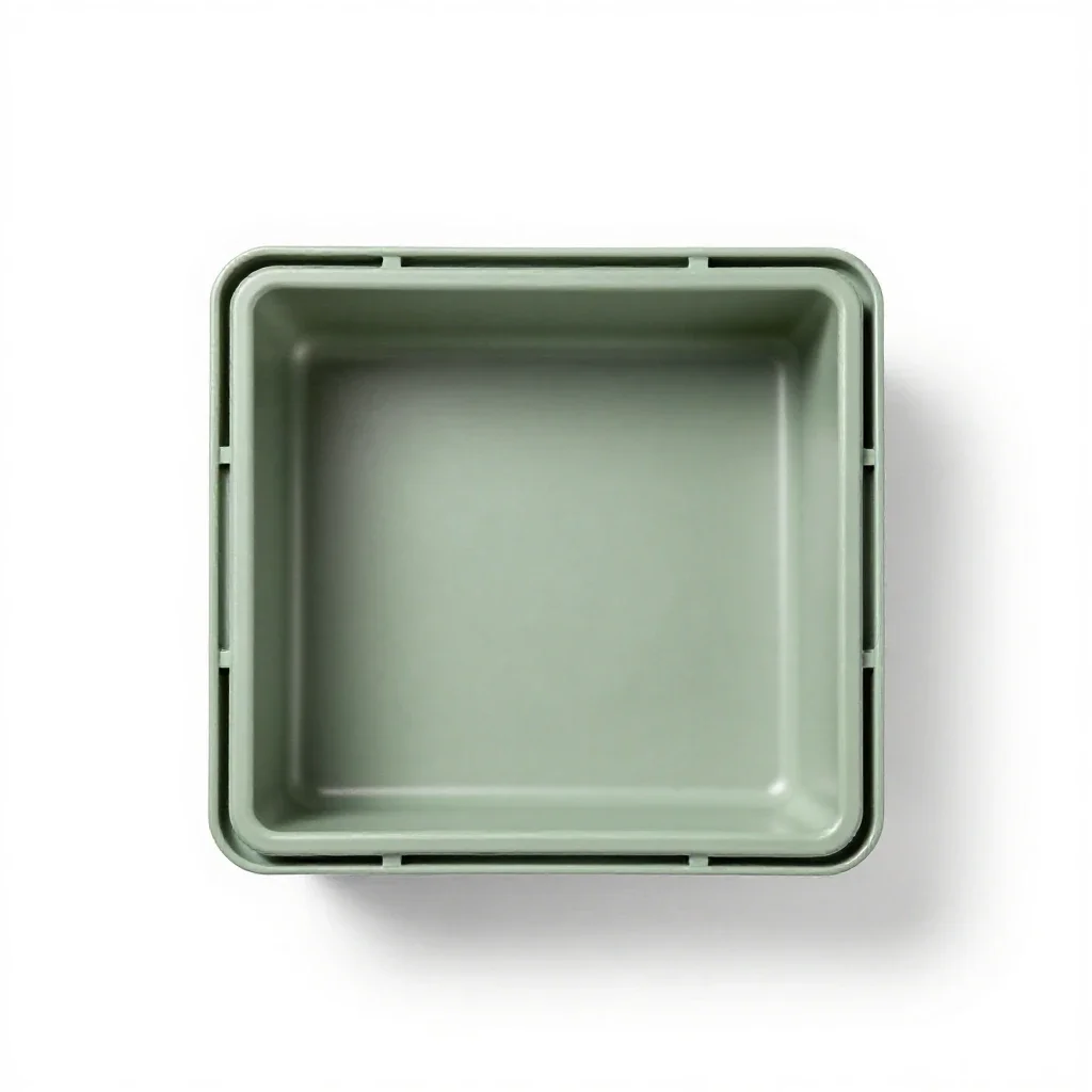 Travel crate isolated on a white background
