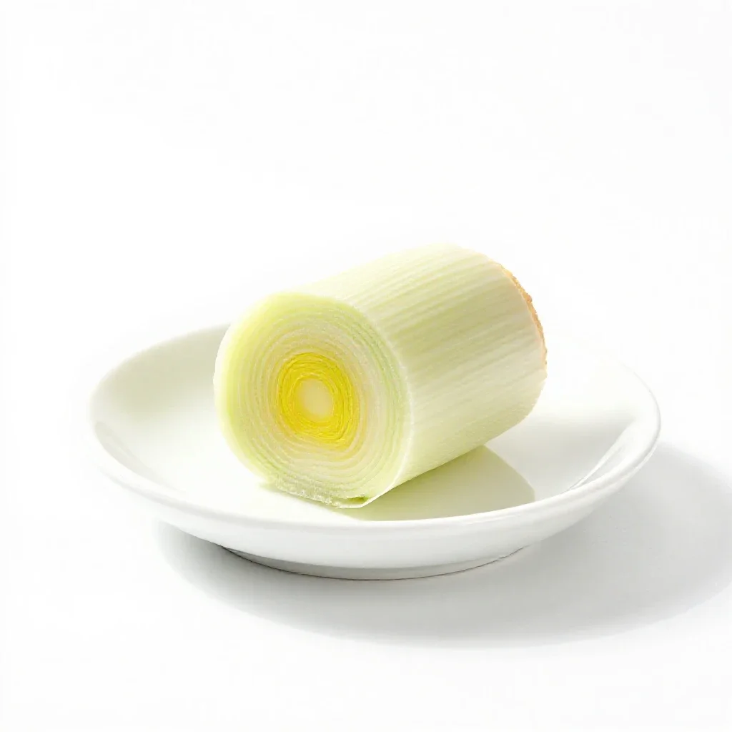 Leek isolated on a white background