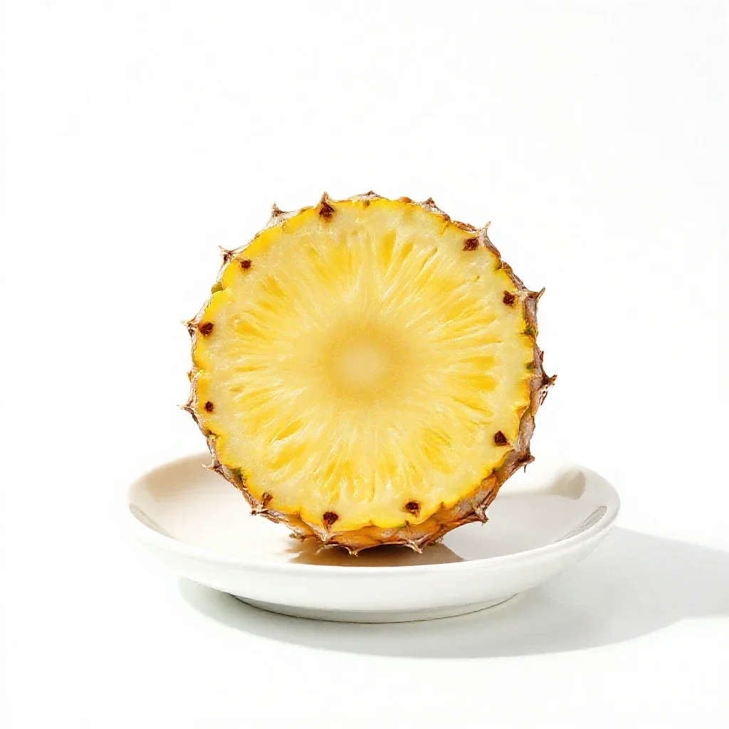 Pineapple isolated on a white background