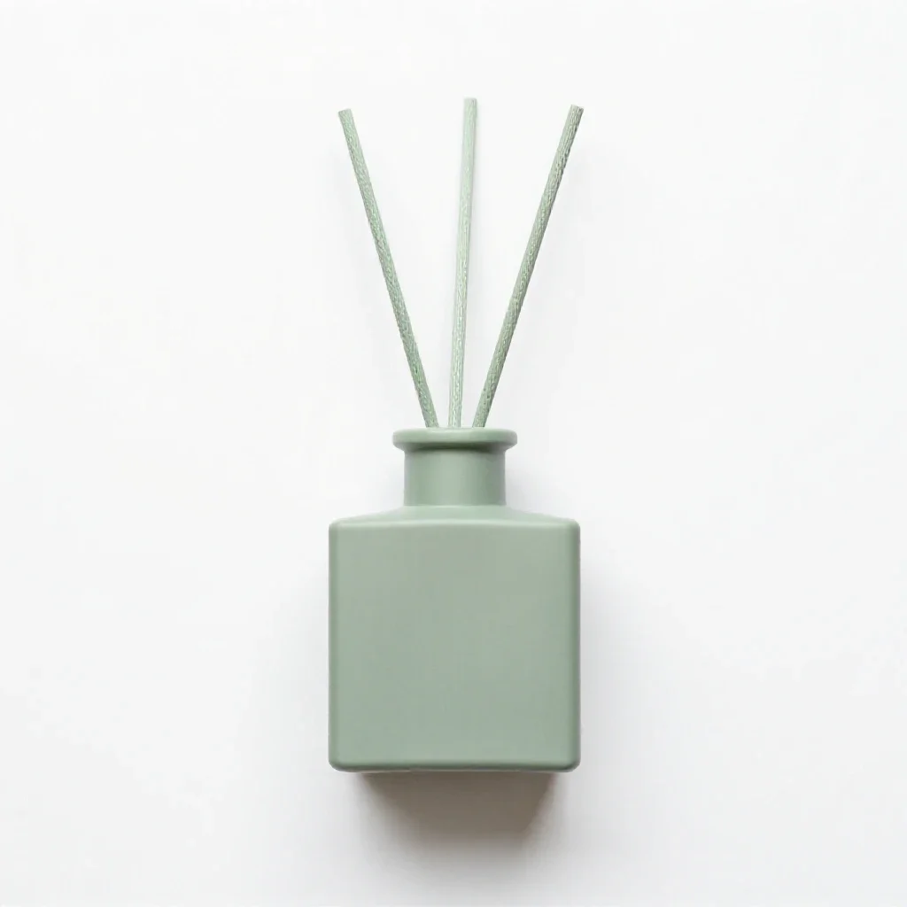 Reed diffuser isolated on a white background