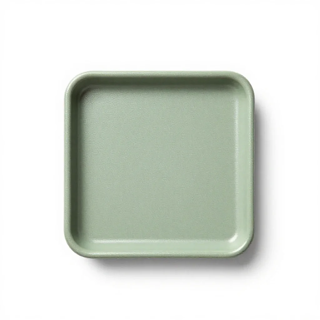 Trivet in cast iron isolated on a white background