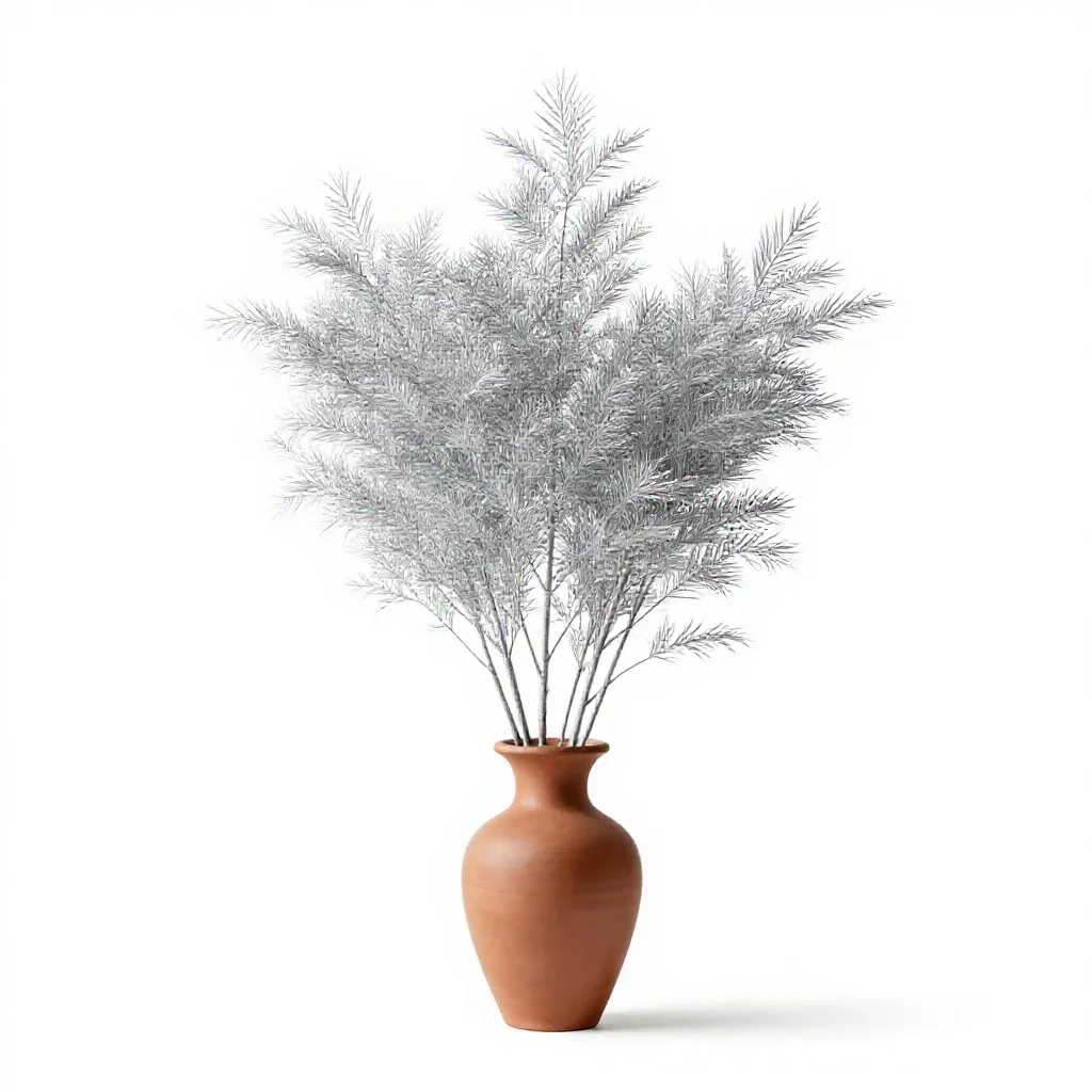Silver beech isolated on a white background