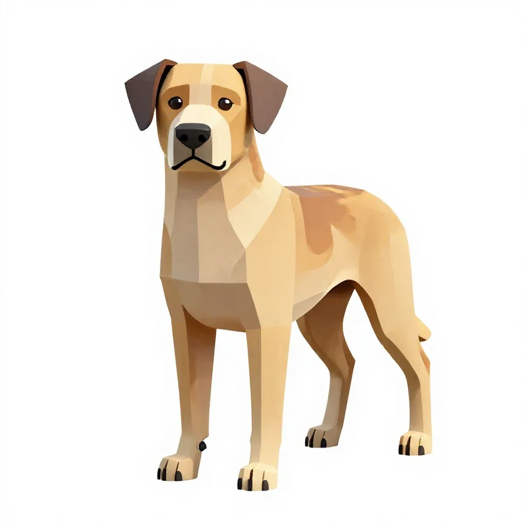 Bitch isolated on a white background