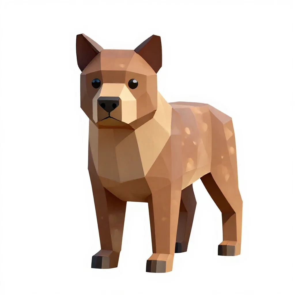 Bruin isolated on a white background