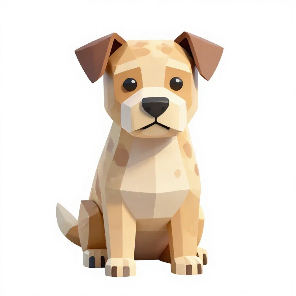 Lapdog isolated on a white background