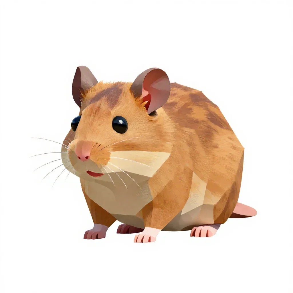 Murine isolated on a white background