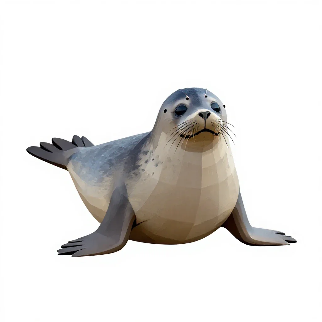 Seal isolated on a white background
