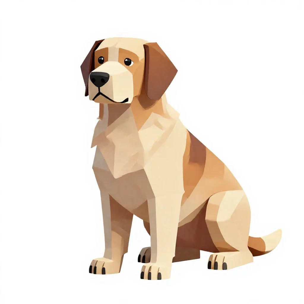 Setter isolated on a white background