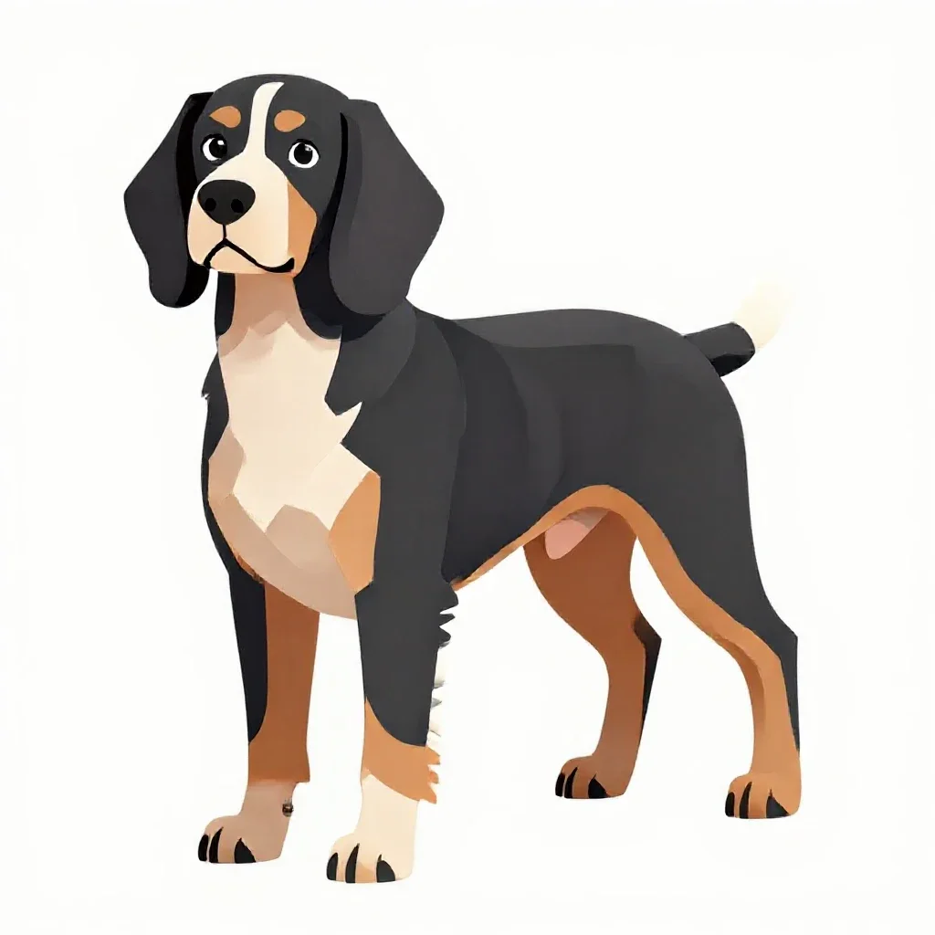 Springer spaniel isolated on a white background