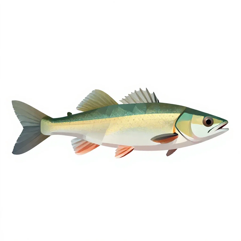 Dace isolated on a white background