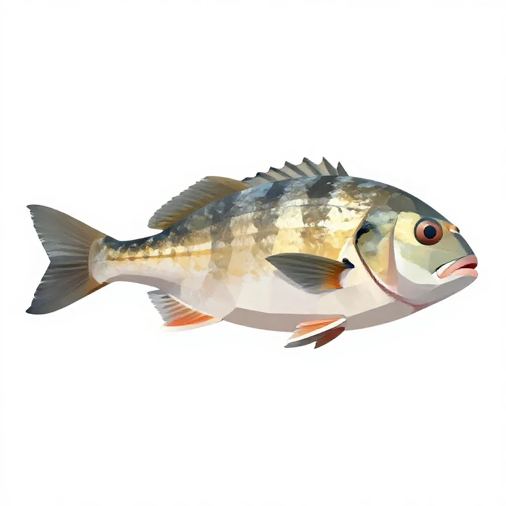 Dory isolated on a white background