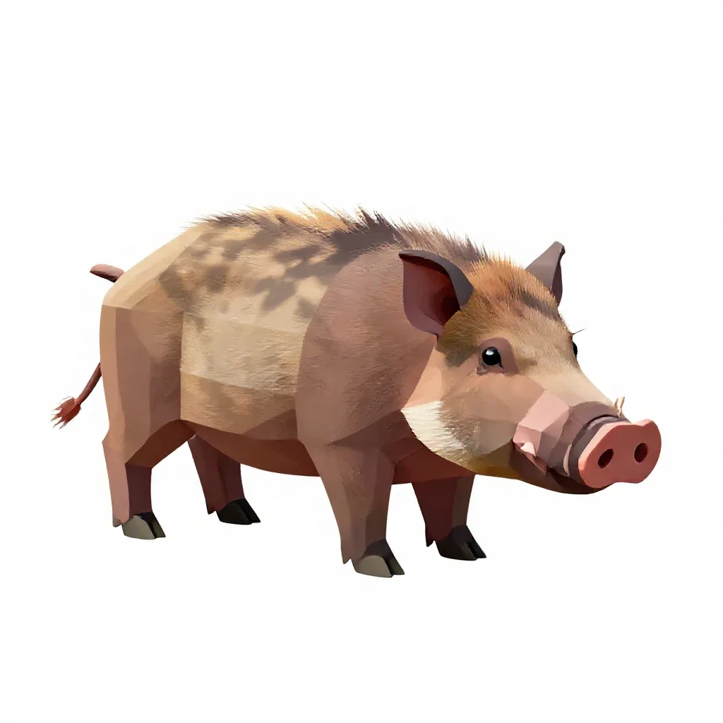 Hog sucker isolated on a white background