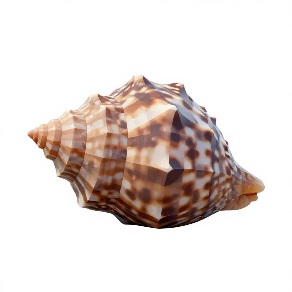 Limpet isolated on a white background