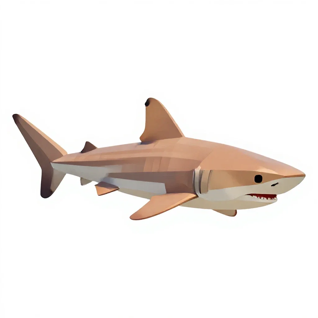 Nurse shark isolated on a white background