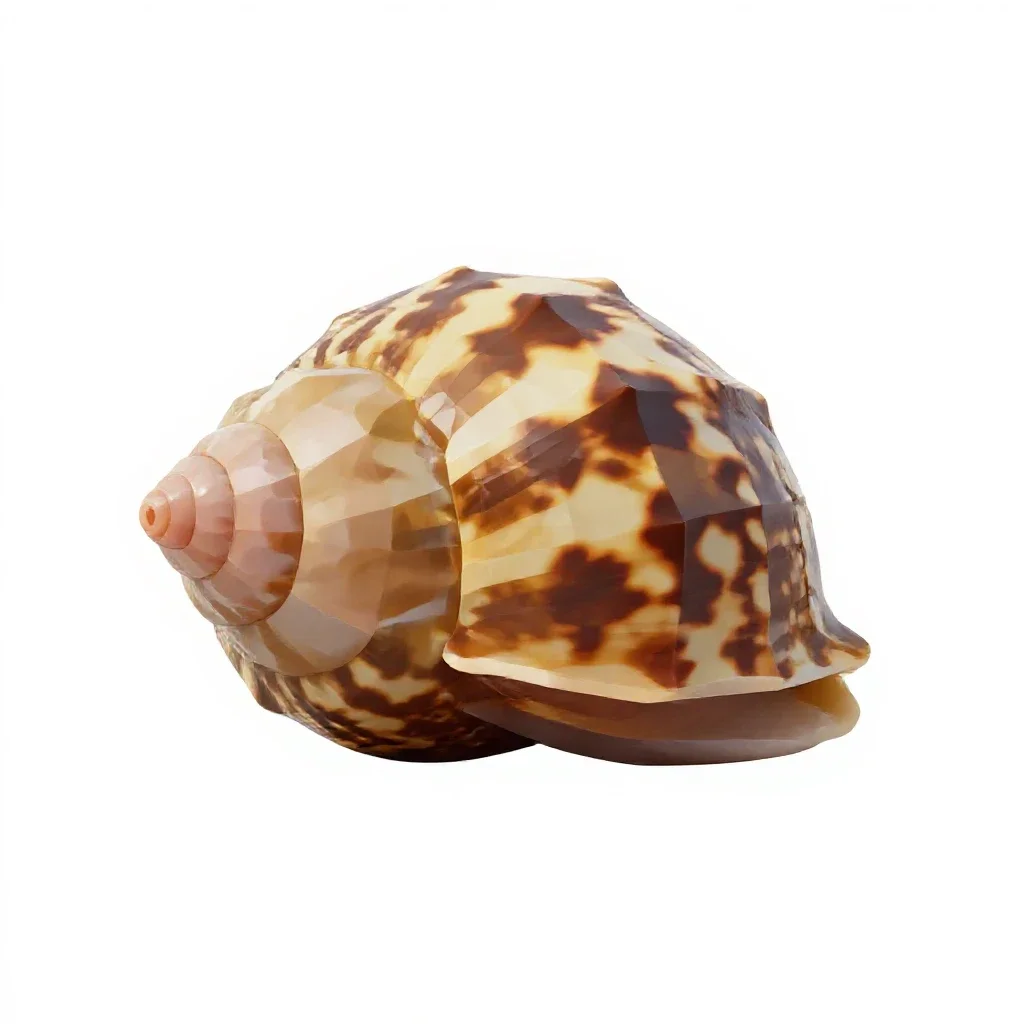 Physa isolated on a white background
