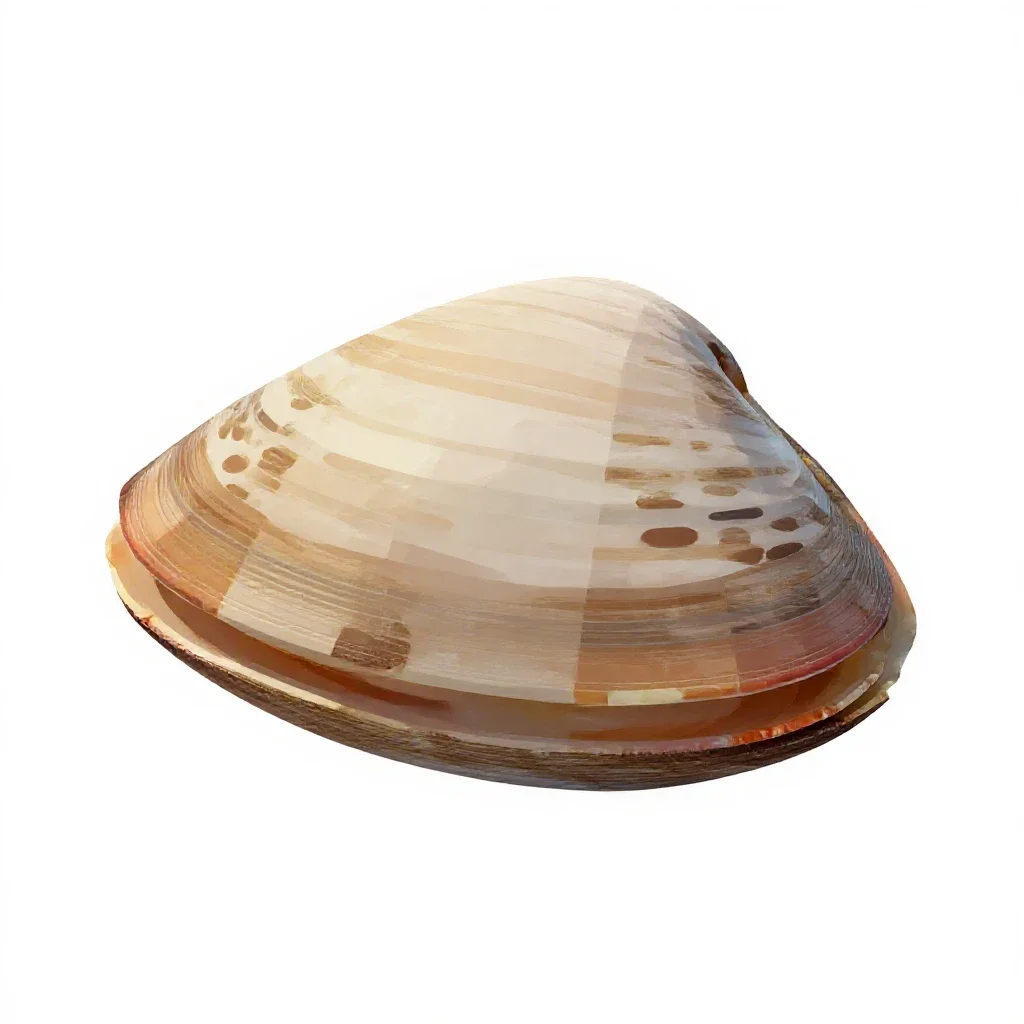 Quahog isolated on a white background