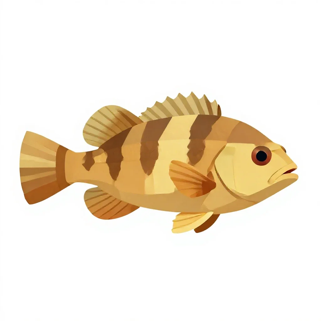 Rabbitfish isolated on a white background
